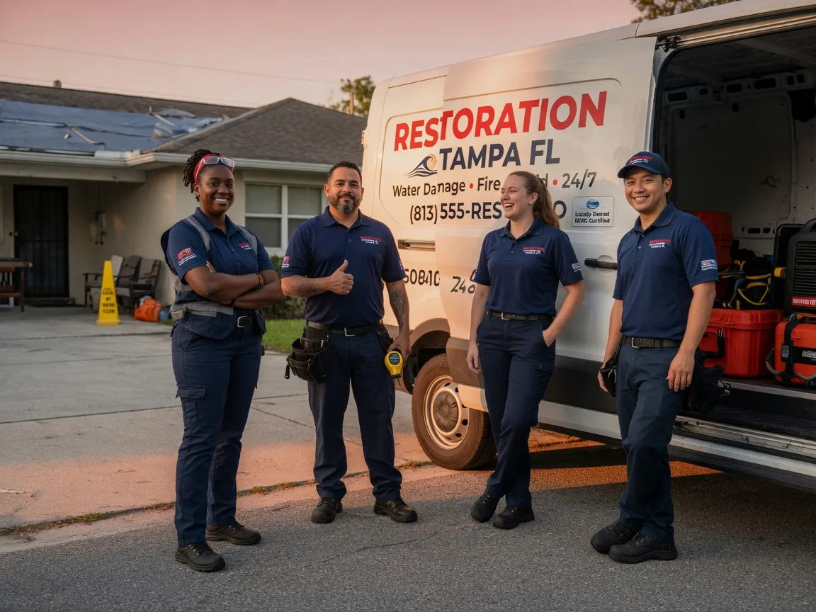 Water Damage Restoration company in Conway, AR